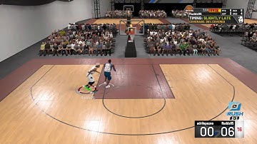 Some clips from NBA 2K20 rush event