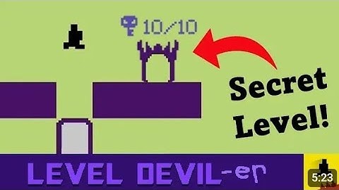 Level Devil-All 10 Purple Keys + Secret Level (New Update 2025)