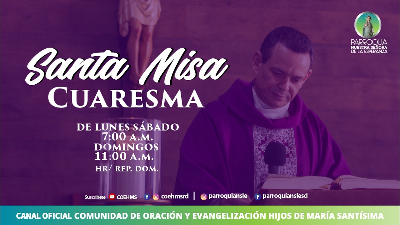 Eucaristía  Jueves, I Semana del Tiempo de Cuaresma 26/02/2026