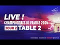 Live  t2  jour 2  championnats de france seniors 2024  session 1