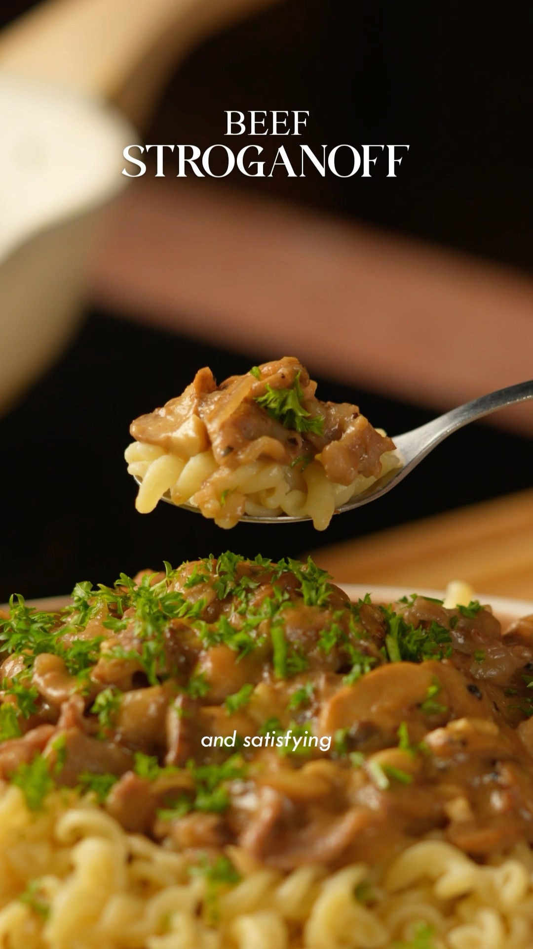 Super Quick Beef Stroganoff (Cooking hack recipe) - YouTube Super Quick Beef Stroganoff (Cooking hack recipe) - YouTube