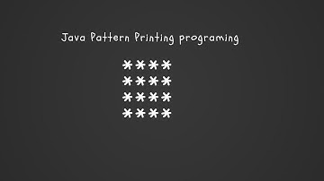 java tutorial for beginners//How to print Java Pattern 1