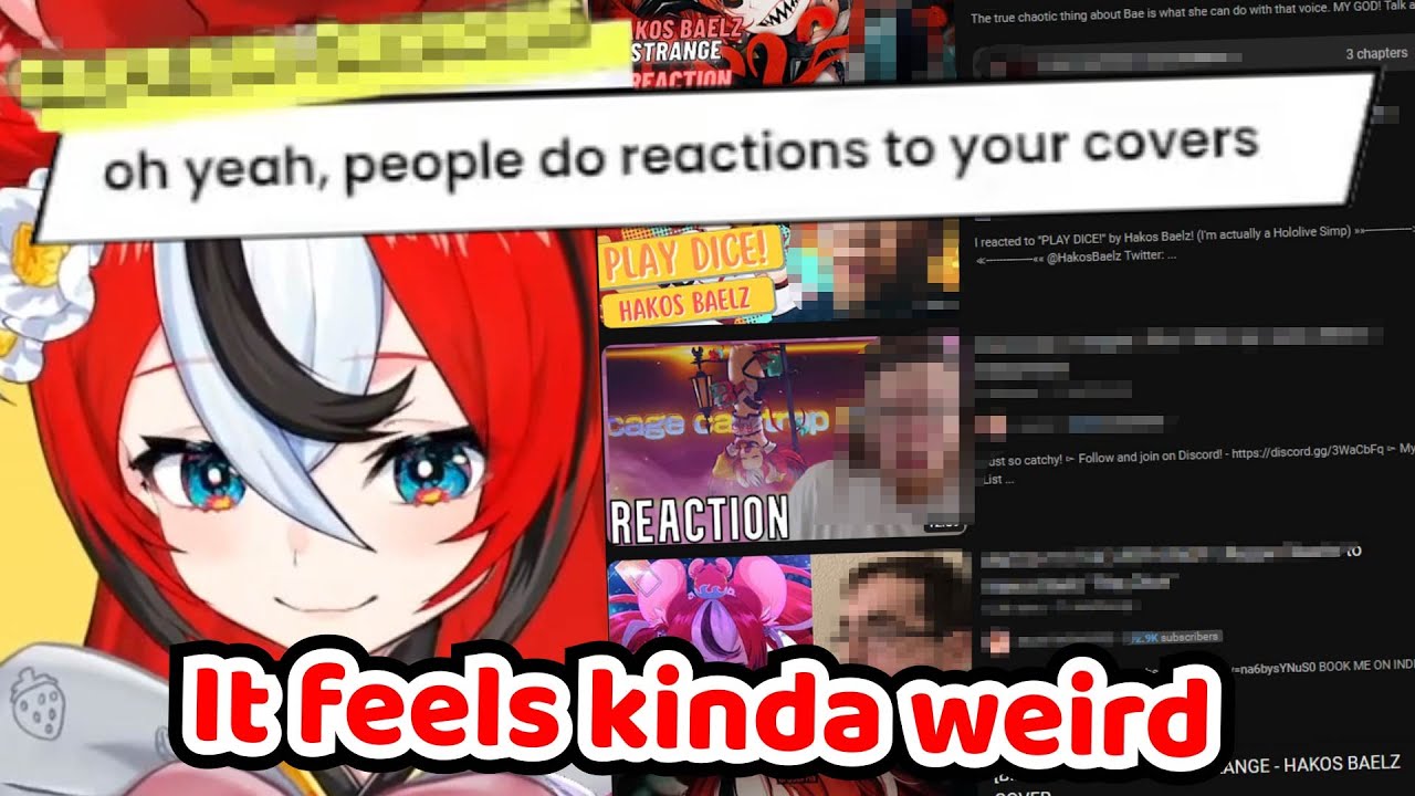 Bae's Reaction To People Reacting To Her Covers