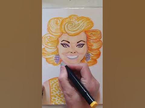 Inkpen drawing timelapse - YouTube