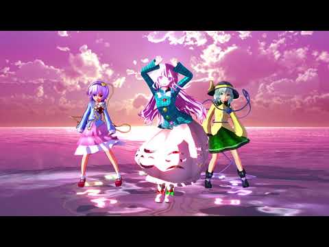 【東方MMD】秦こころ&古明地さとり&古明地こいしでｳｯｰｳｯｰｳﾏｳﾏ(ﾟ∀ﾟ)【1080P Full HD】