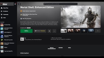 Fix Mortal Shell Not Installing From Xbox App/Microsoft Store Windows 10/11 PC