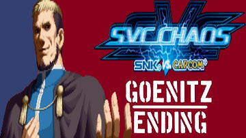 SNK vs. Capcom: SVC Chaos - Ending - Goenitz