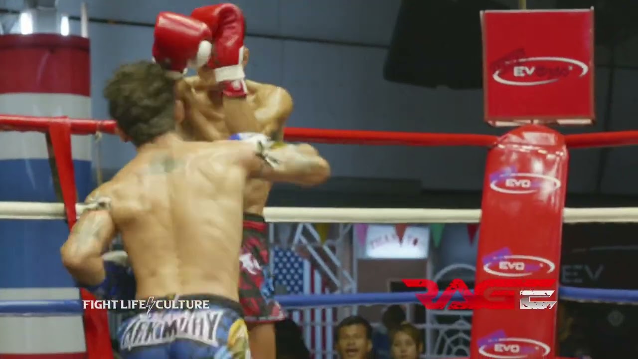 RAGE FIGHT TEAM "Amaury Prime" Thepprasit Boxing Stadium