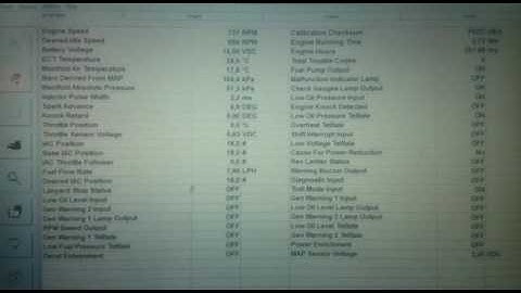 MERCRUISER 502 MPI MAG scan tol