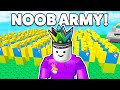 Roblox BUT I Have An ARMY of Elite NOOBS