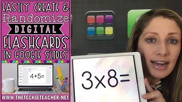 Create & Randomize Digital Flashcards in Google Slides™