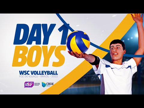 ISF WSC Volleyball - Foz do Iguaçu 2022  Group Stage - Boys Day 1