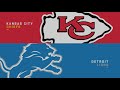 Chiefs vs. Lions livestream