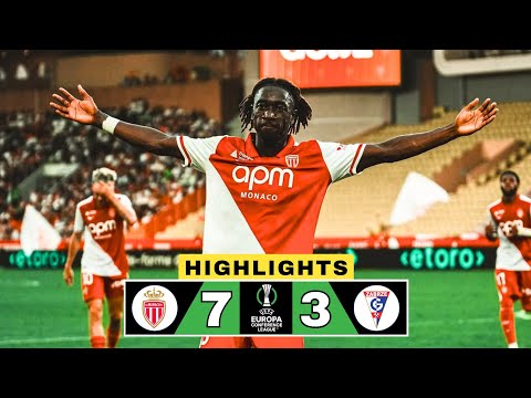 Monaco - Górnik Zabrze 4-1 (Tot. 7-3) Resumé | Ligue de conférence de l'UEFA | But de Golovine