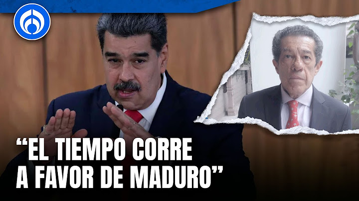 Nicolás Maduro no va a perder el poder a corto plazo: Rafael Cardona