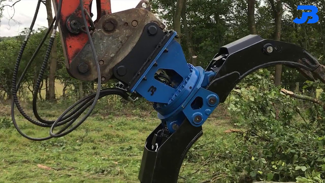 10-16 Tonne General Purpose HD Rotating Excavator Grapple