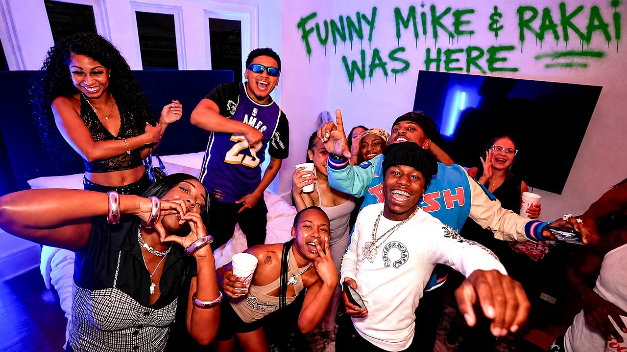 Rakai & Funny Mike Throw A CRAZY Party In Tylil ROOM.. 😂🔥!