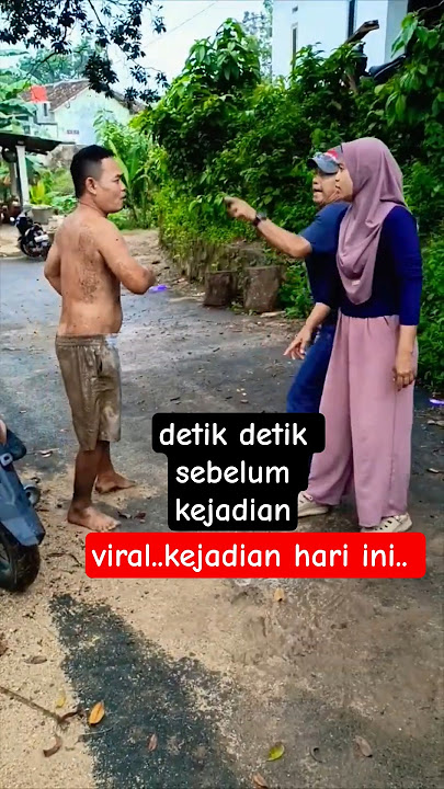 detik detik sebelum kejadian #viralshorts