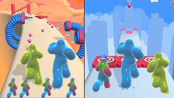 Blob Runner 3D - All Levels Gameplay Android,ios (Levels 9-10)