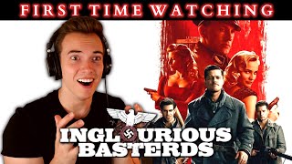 INGLOURIOUS BASTERDS is OUTRAGEOUS!! | First Time Watching | (reaction/commentary)