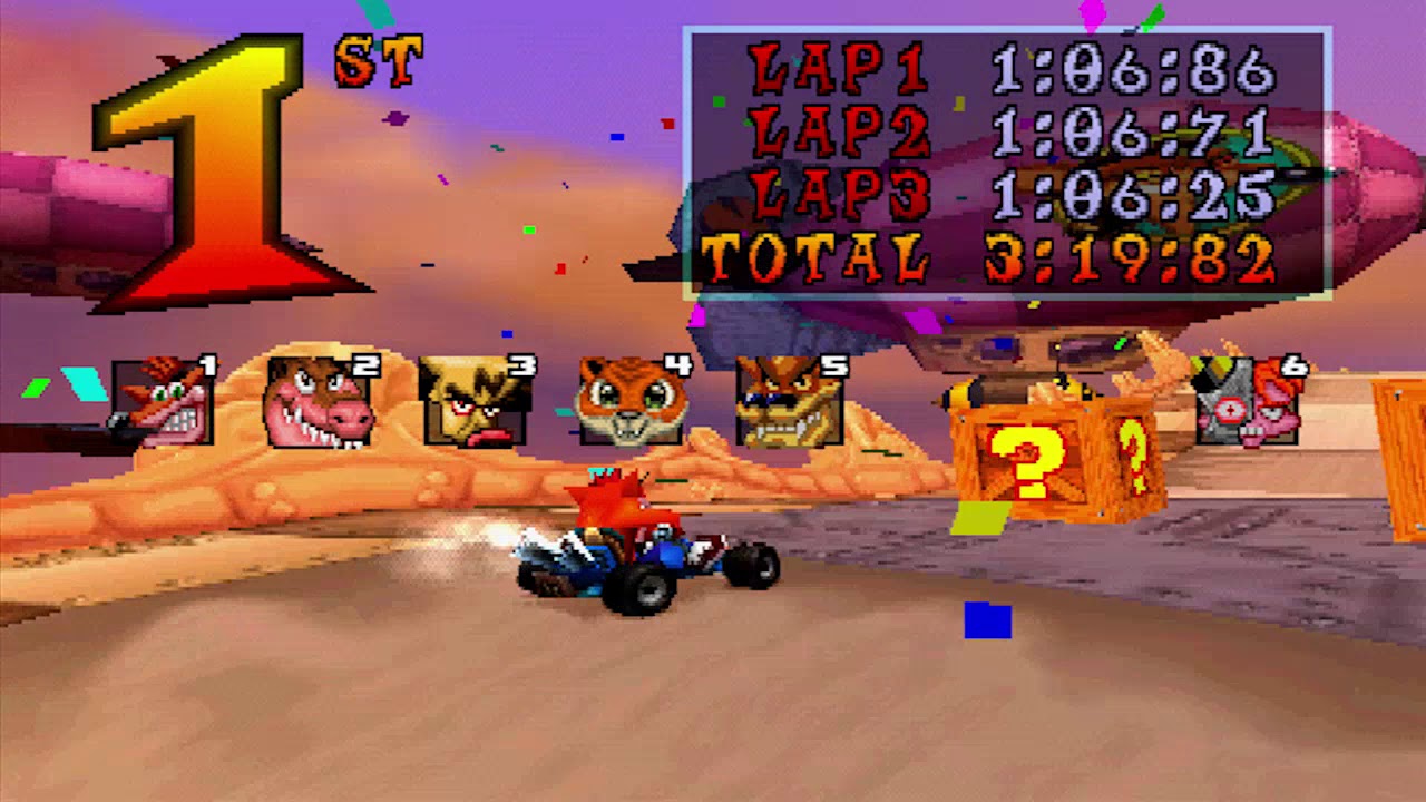 Crash Team Racing Adventure Part 63 Yellow Gem Cup (Unlocking