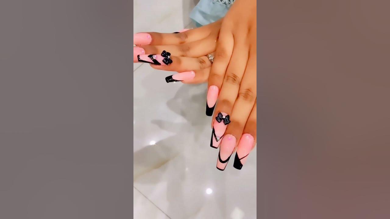 Nails done by Harshita tyagi 💗🧿 shortvideo youtubeshorts youtube 
