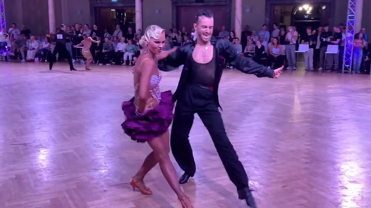 CHA-CHA 🥰 ADULT SEMI - WDSF 2025 - Vicenc Torremade & Megija Dana Morite - DanceComp Wuppertal (GER)