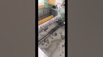 Two Heads Marble CNC Router For Column Stone Carving