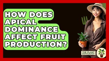 How Does Apical Dominance Affect Fruit Production? - The Plant Enthusiast
