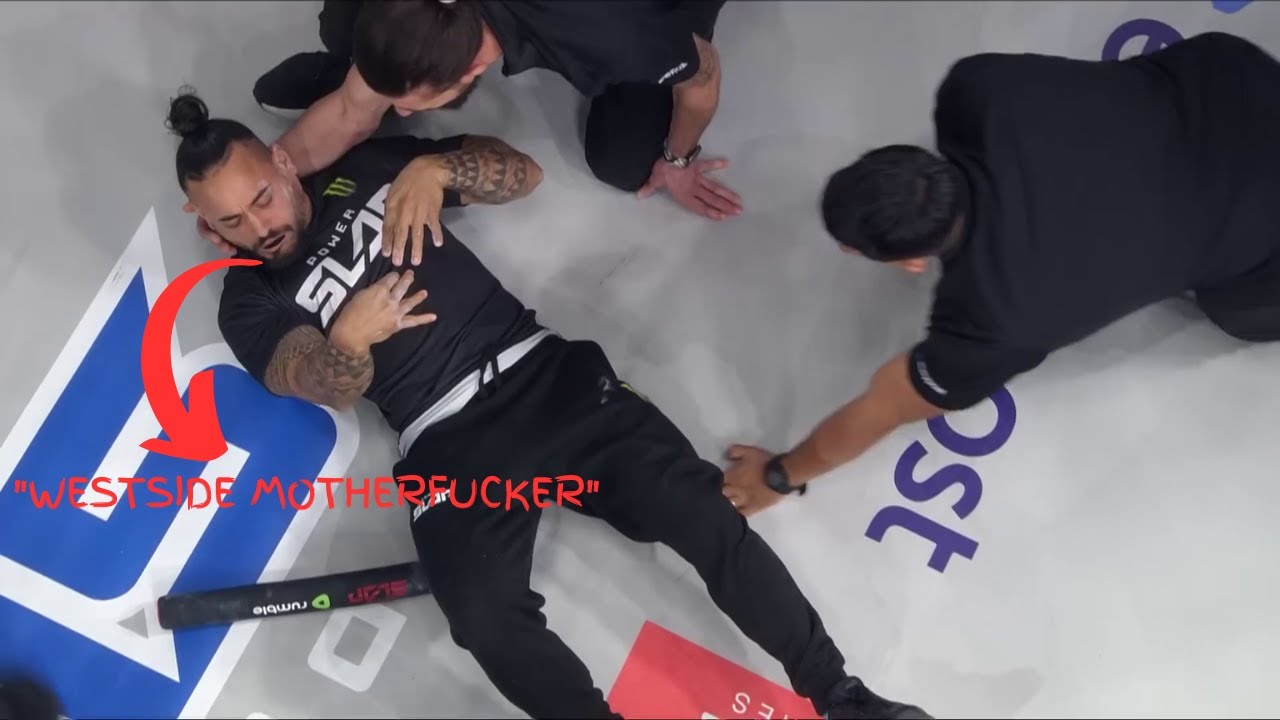 HE GOT SLAPPED INTO THROWING UP GANG SIGNS WTF!!!!!!😱😱🤣🤣 (COLE YOUNG VS