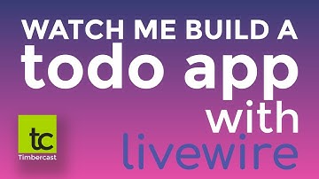 Watch Me Build A ToDo App Using Laravel Livewire And Bootstrap | Episode1