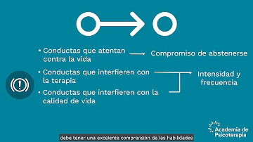 ¿Cuáles son los cuatro pasos de la DBT?