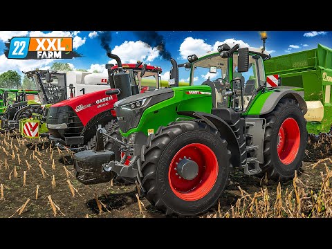 LS22: Alle Traktoren im Einsatz! Ernte XXL - das große Finale | XXL Farm #88 | FARMING SIMULATOR 22