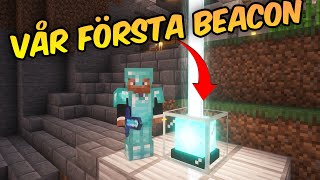 FIXAR VÅR FÖRSTA BEACON I MINECRAFT - BEDROCK SMP - SÄSONG 2 | #12