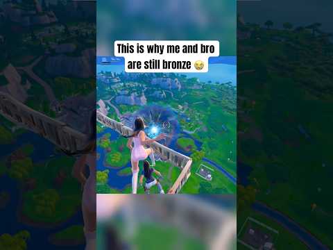 Me and bro tried RANKED Fortnite 😭💀 #fortniteclips #fortnite #gaming