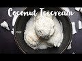 COCONUT ICE CREAM RECIPE | No Ice Cream Maker & Condensed Milk | How To Make Ice Cream| Kitchen Date