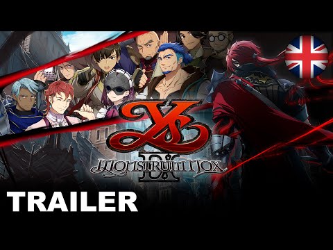 Ys IX: Monstrum Nox - Story Trailer (PS4, Nintendo Switch, PC)