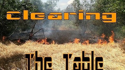 Creating Food Plots With No Heavy Equipment - "Clearing the Table"