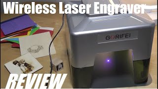 REVIEW: GORIFEI Smart Laser Engraving Machine [App + Bluetooth!] screenshot 4