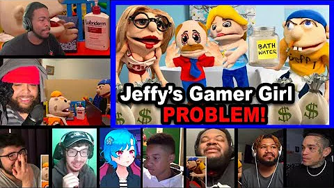 SML Movie: Jeffy's Gamer Girl Problem! REACTION MASHUP