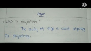 11 STD Bio-botany Refresh module course 3.Algae