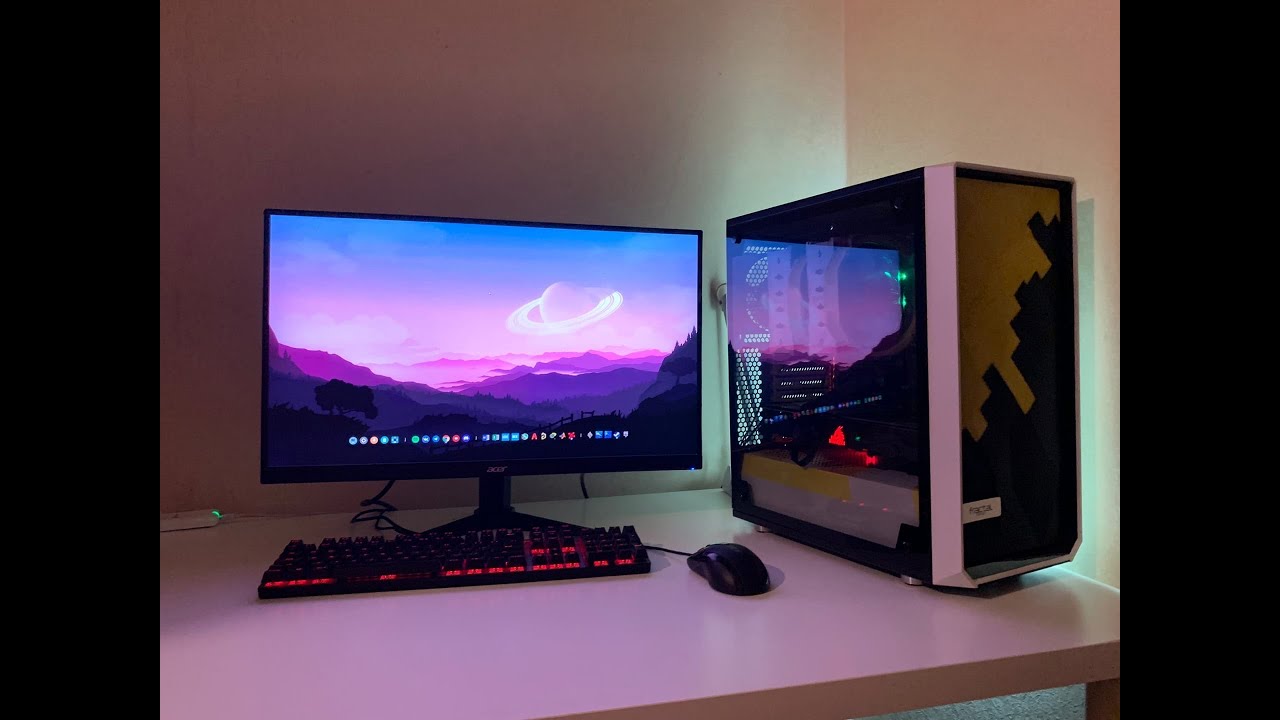 Кастомизация корпуса — FD Meshify C TG Black