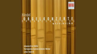 Organ Concerto No. 6 in B-Flat Major, Op. 4: I. Andante allegro