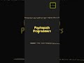 Normal Programmers vs Psychopath Programmers | At A Glance! | #normal #psychopath #programmers #haha