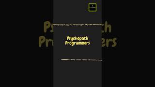 Normal Programmers vs Psychopath Programmers | At A Glance! | #normal #psychopath #programmers #haha Content