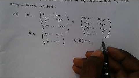 Problem Solution on Linear Algebra in NBHM 2016