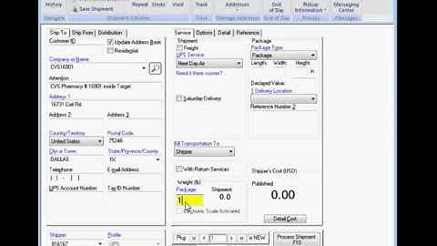 UPS Shipping Procedure