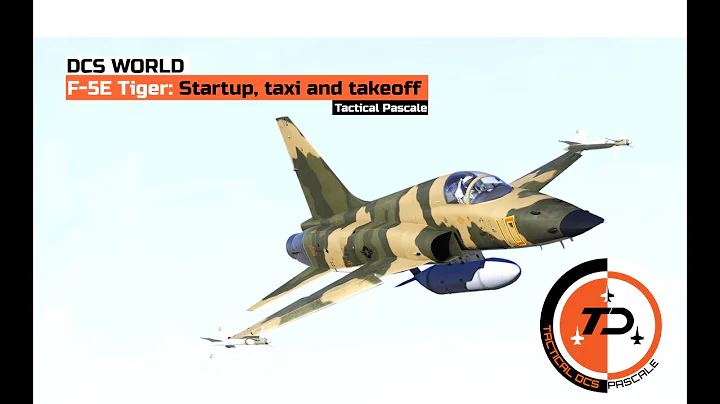 DCS WORLD | F-5E Start up, Taxi and Takeoff