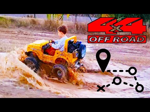 POWER WHEELS off road inspired by Grind Hard Plumbing Co