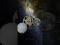 Replacing moon with the largest moon! #spacesimulation #space #universe